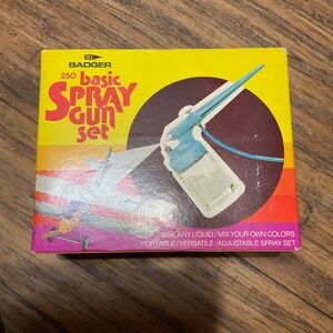 Badger spray gun set NEW